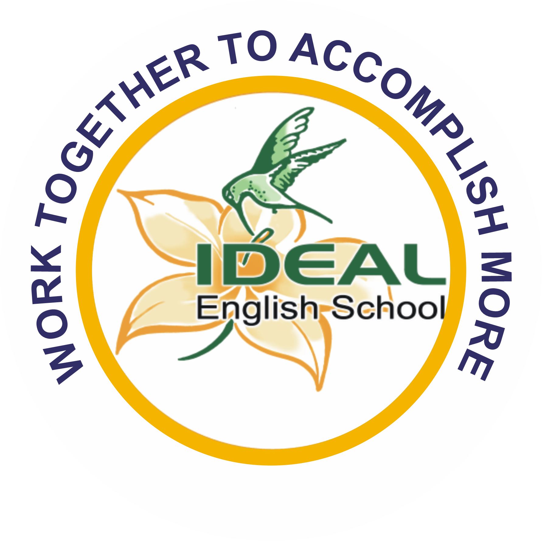 Ideal English Medium School Logo